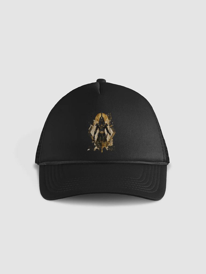 Divine Anubis Foam Trucker Hat product image (1)