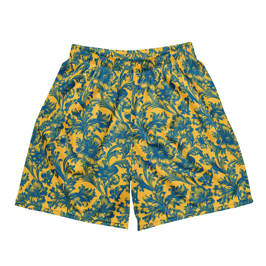 Fleur Royale | Recycled Unisex Mesh Shorts product image (4)