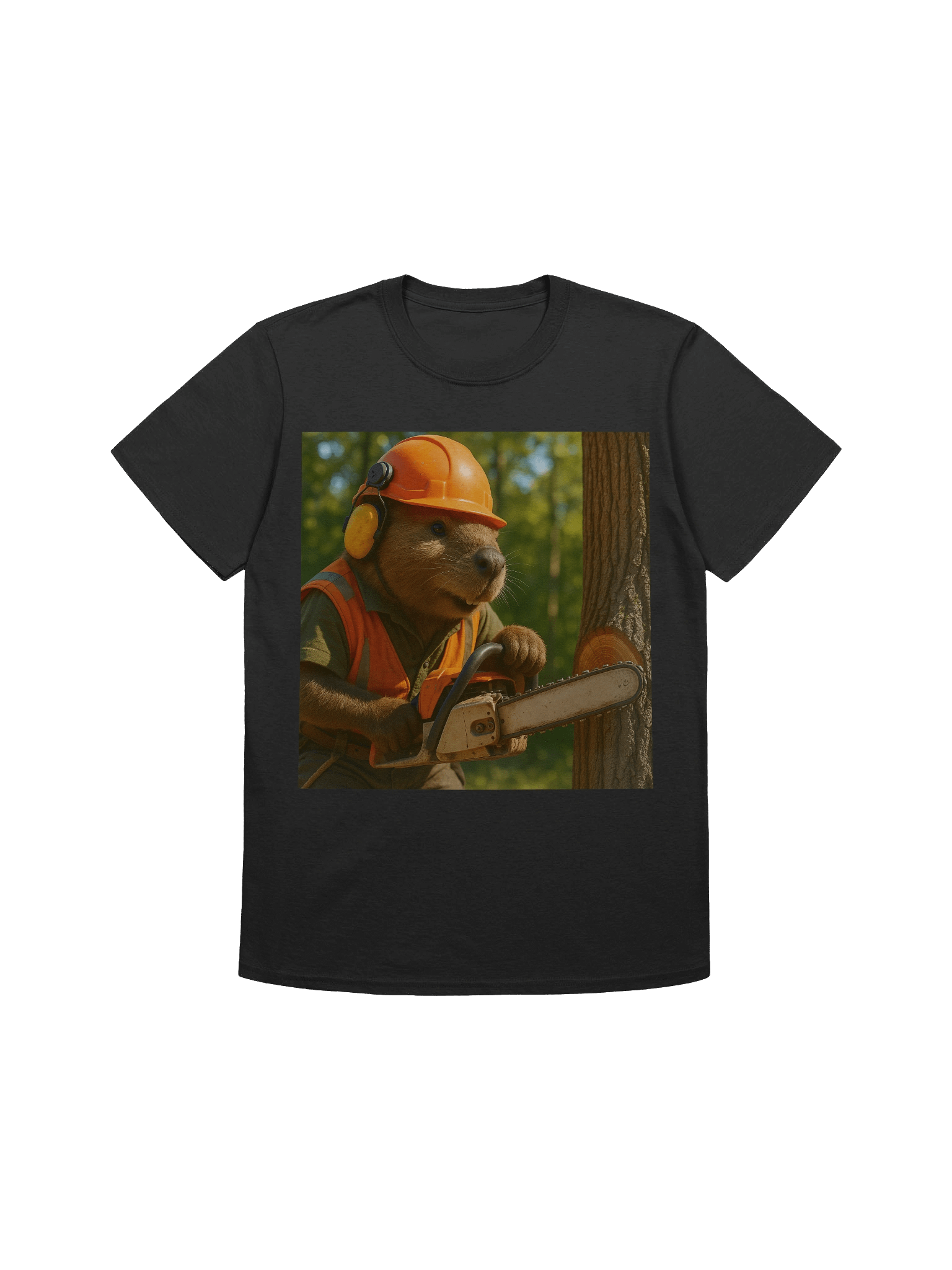 Beaver Tree Surgeon Unisex T-Shirt product image (1)