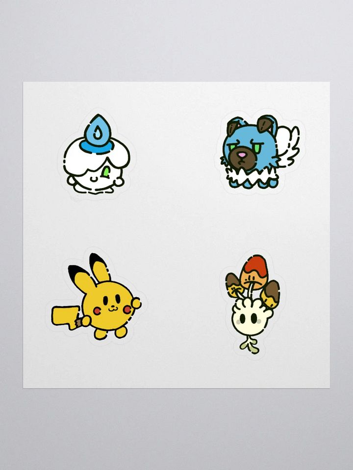 Pom Poke Fall Mini sticker sheet product image (1)
