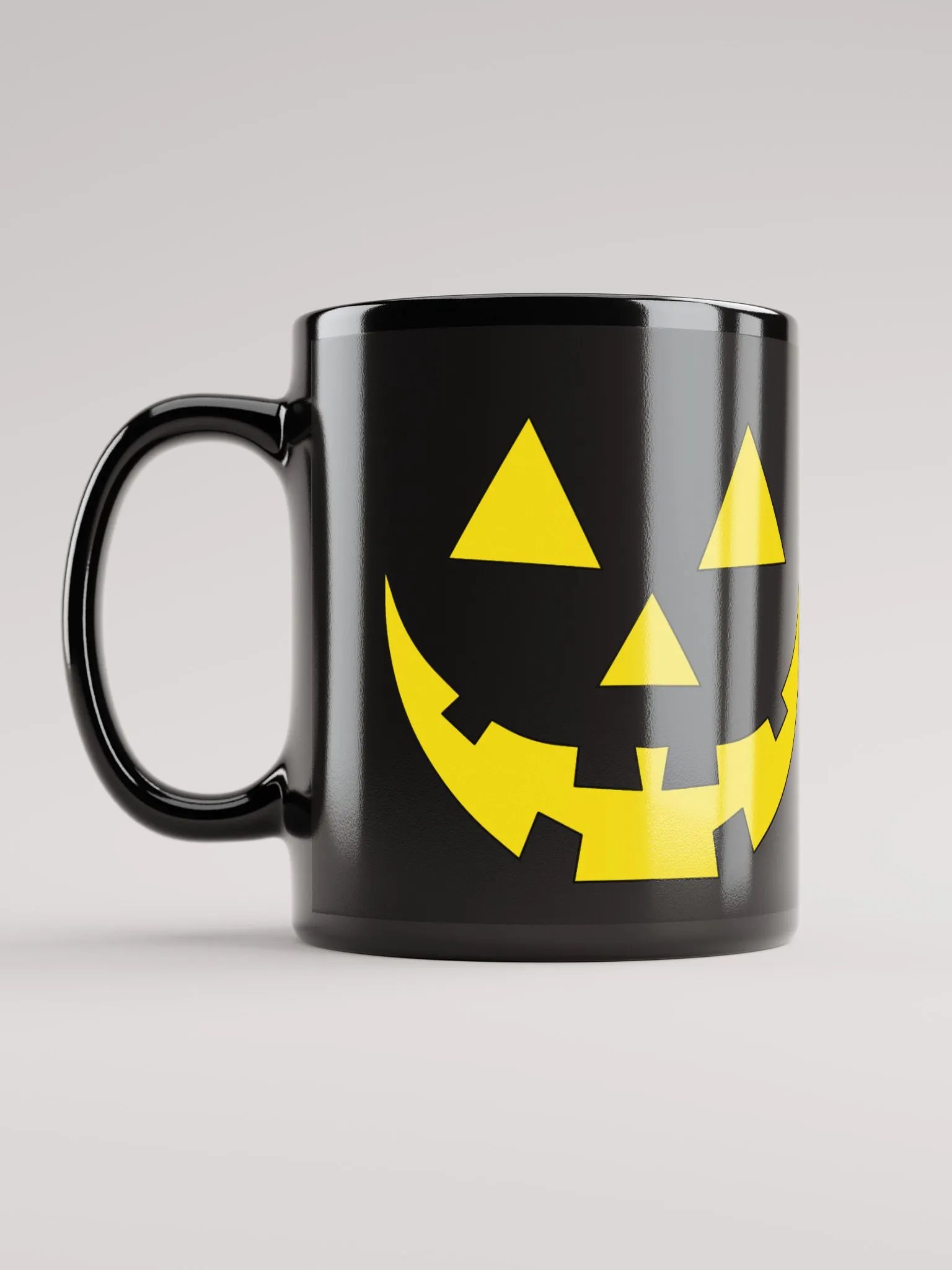 Black Halloween Jack o Lantern Mug! product image (6)
