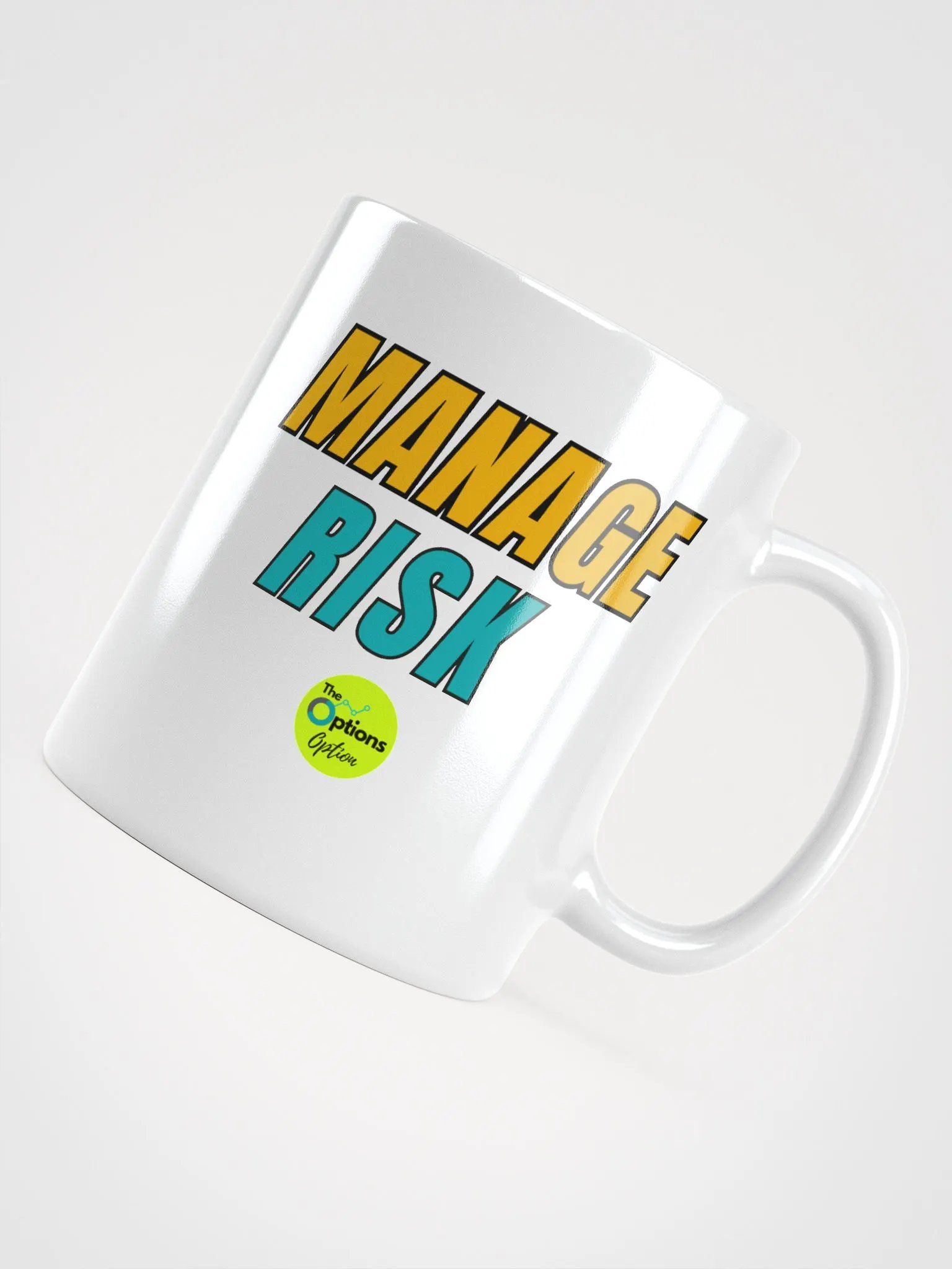 MANAGE RISK Ceramic Mug 11oz or 15oz product image (7)