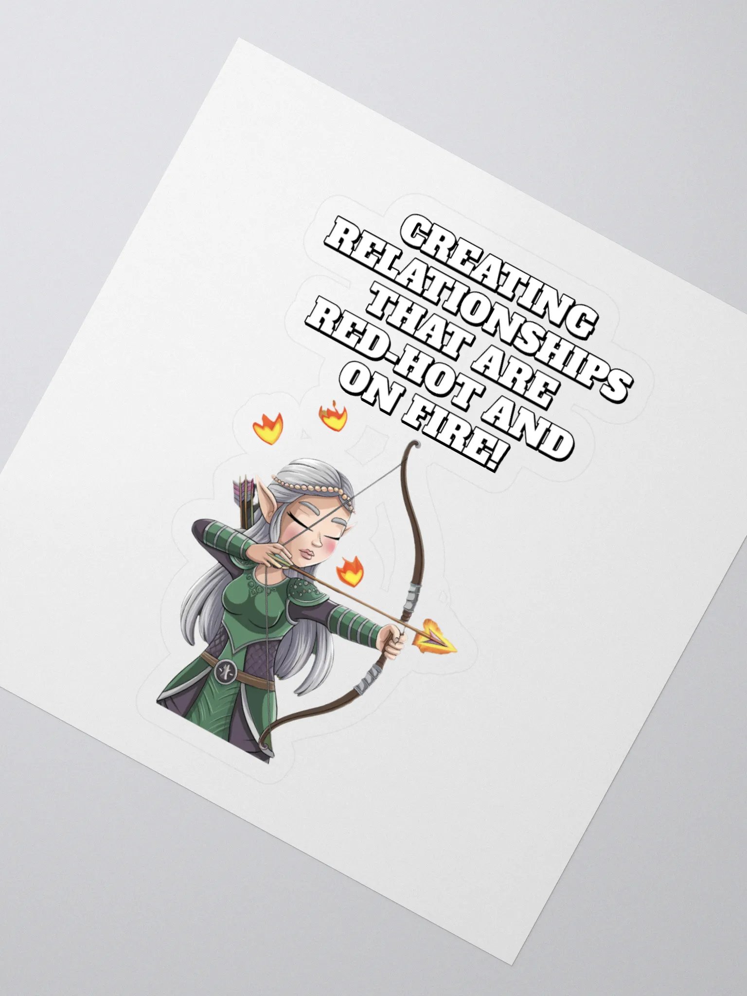 Creating Relationships That Are Red-Hot And On Fire! Valentine's Day Sticker product image (2)
