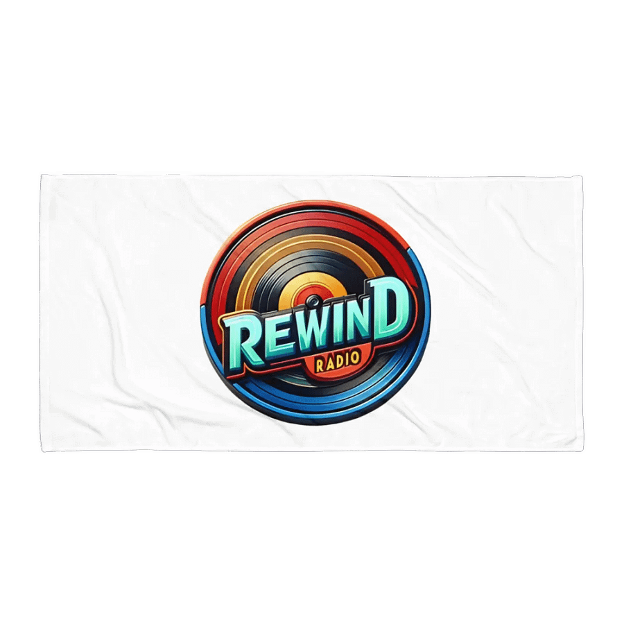 Vintage Radio Logo Sublimated Towel product image (3)