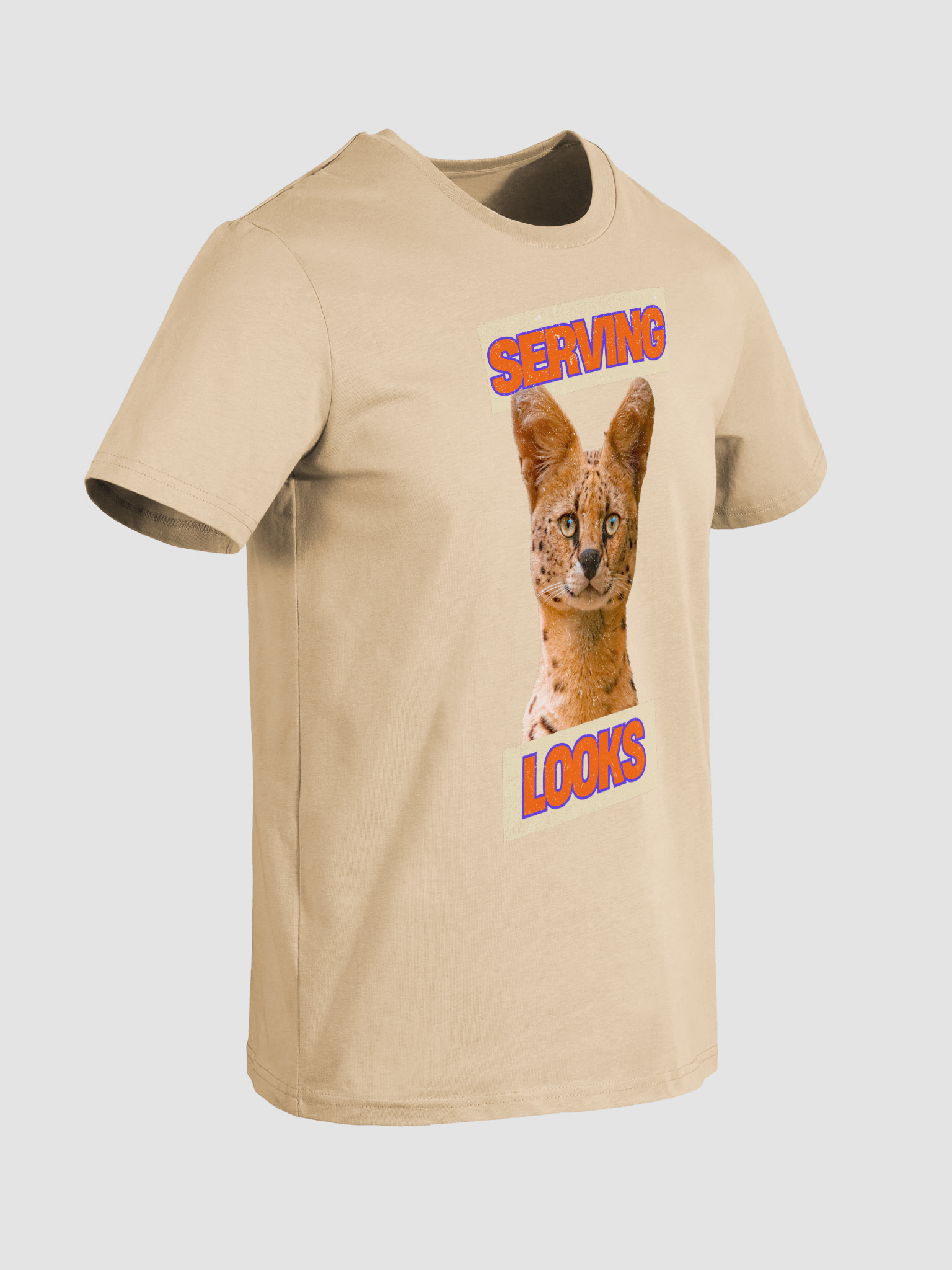 Serving Looks Wild Cat Organic Cotton T-Shirt product image (4)