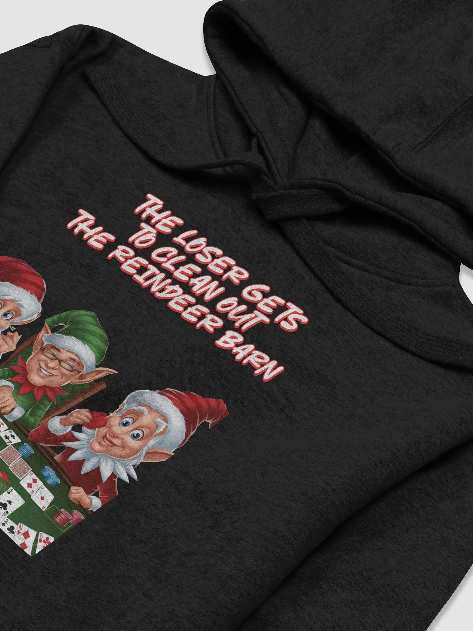 The Loser Gets To Clean Out The Reindeer Barn - Hoodie product image (16)