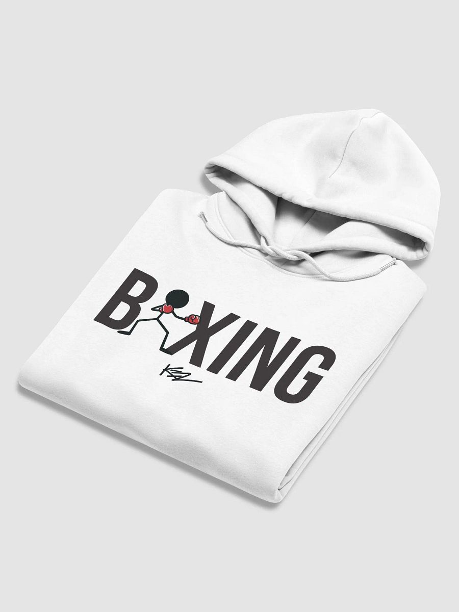 BOXING STICKMAN HOODIE - WHITE product image (5)