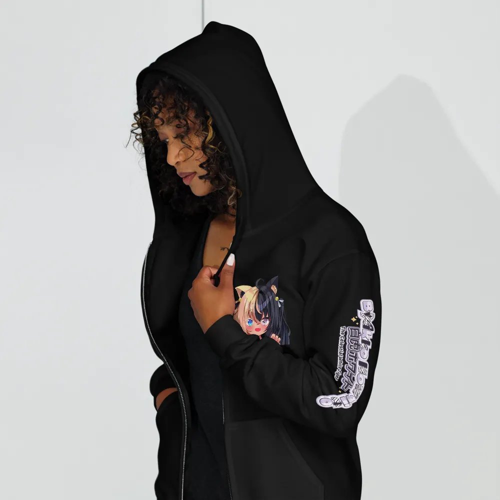 Heavy Blend Zip Hoodie (Unisex) - Byakko Rawr Edition product image (13)