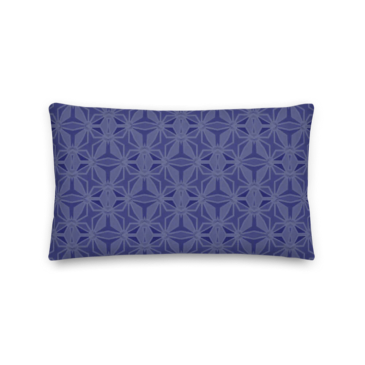 Navy invaders premium pillow (Reversible and in 3 sizes/shapes) product image (1)