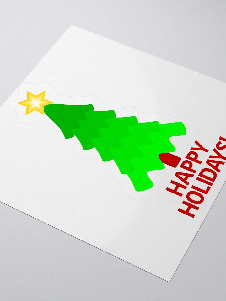 Christmas Tree With Bright Star Stickers product image (2)