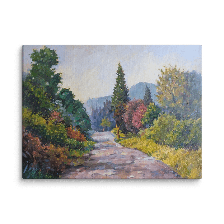 Hiking Trail-Oil Painting Canvas Print product image (2)