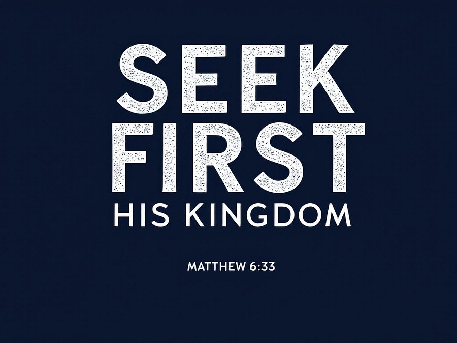 Seek First His Kingdom Christian Mug | Matthew 6:33 product image (7)
