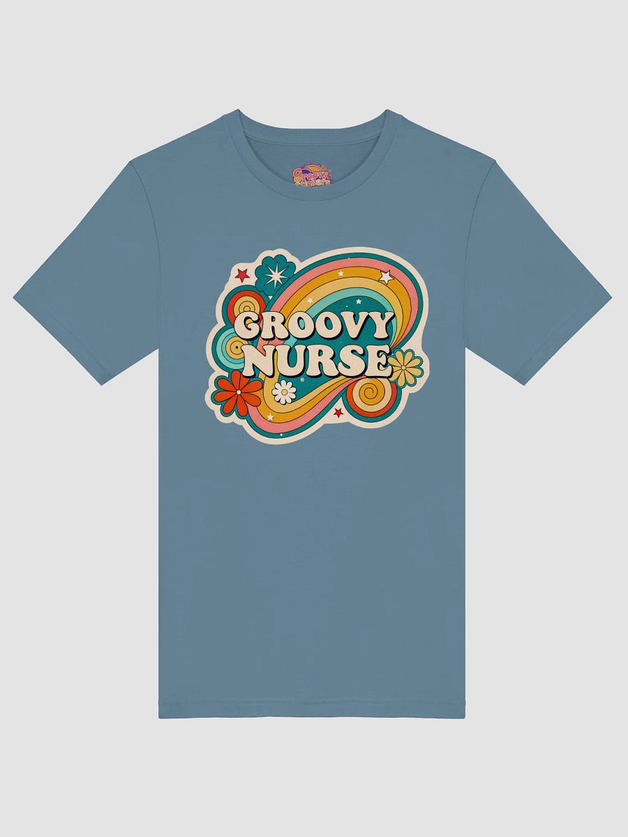 Retro Groovy Nurse T-Shirt product image (3)
