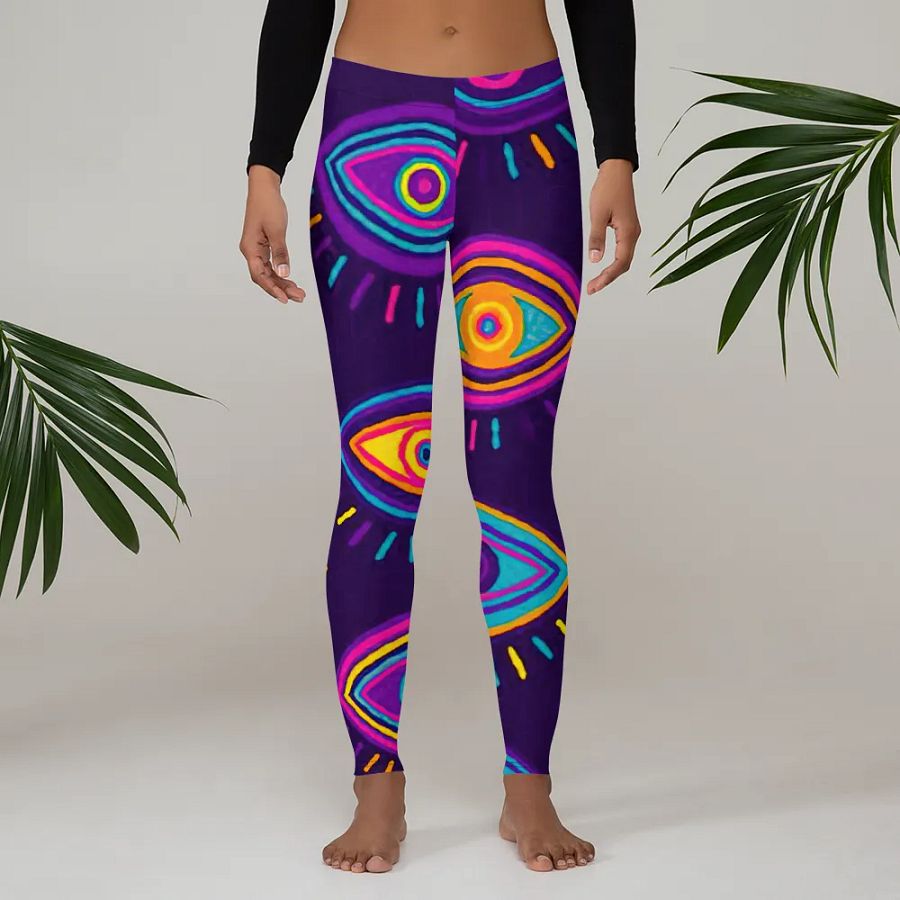 Mystical Eye Leggings: Psychedelic Print product image (3)