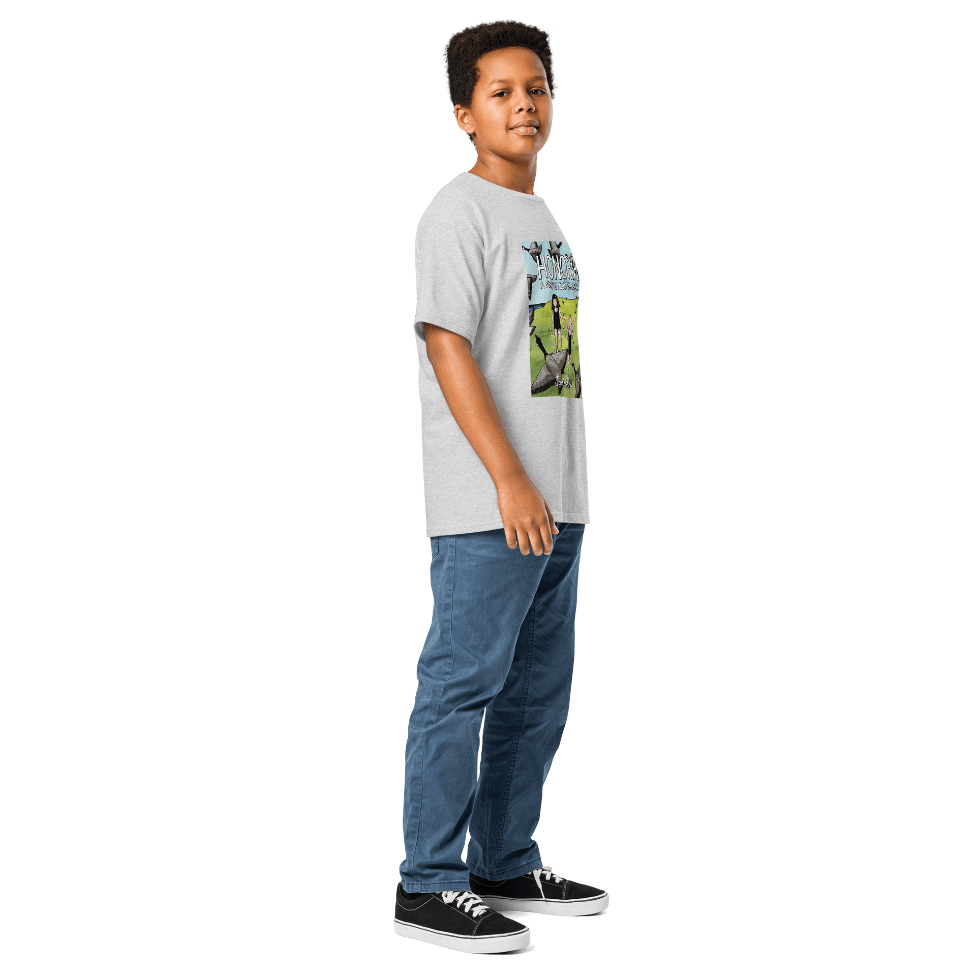 Honoria: A Fortuitous Friendship Kid's Youth Classic Tee - Unisex product image (10)