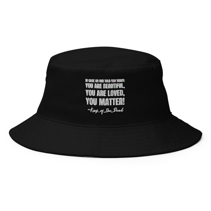 The Three Reminders Bucket Hat product image (1)
