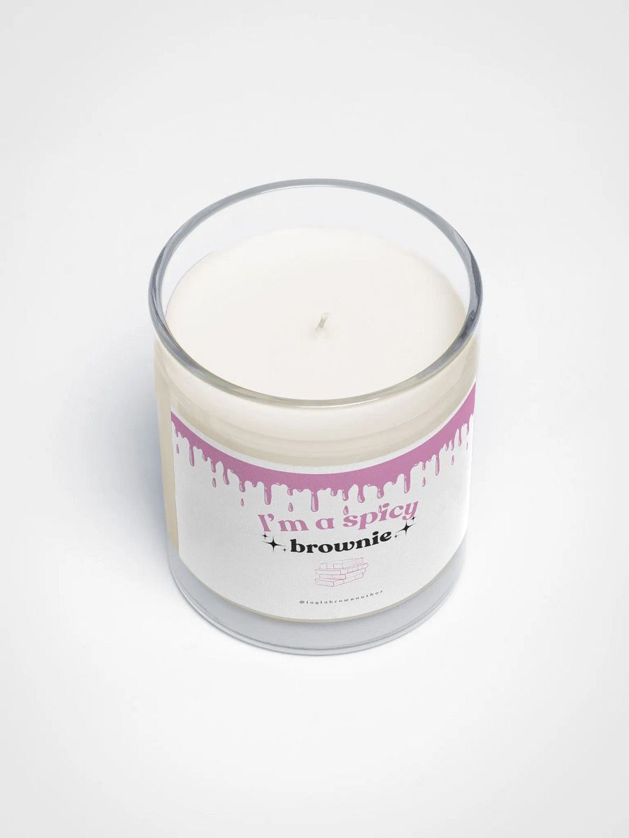 Candle - "I'm a spicy brownie" product image (3)