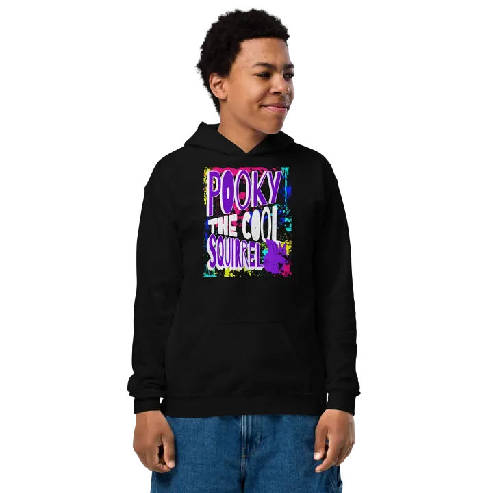 Pooky the Cool Squirrel Youth Hoodie product image (1)
