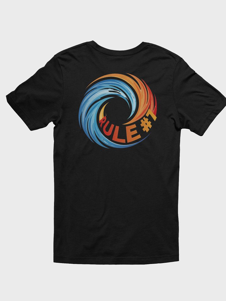 Rule # 7 Women's T-Shirt Blue and Orange product image (15)