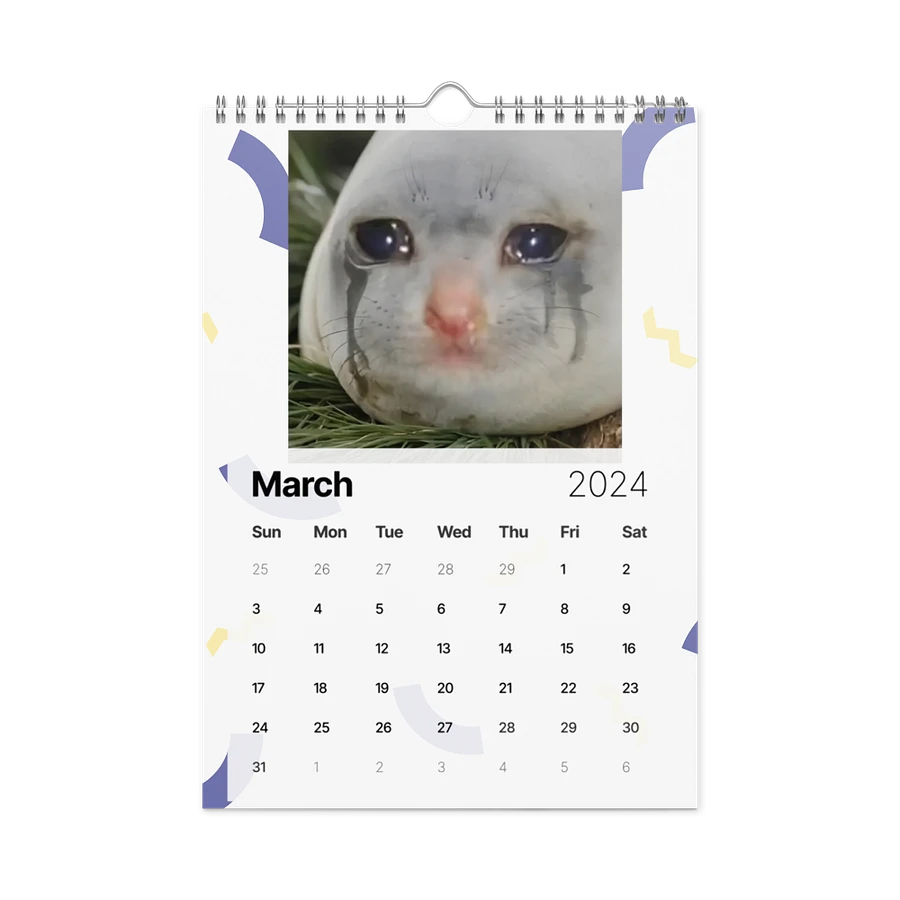 Wall Calendar (2024): Meme Cats product image (13)