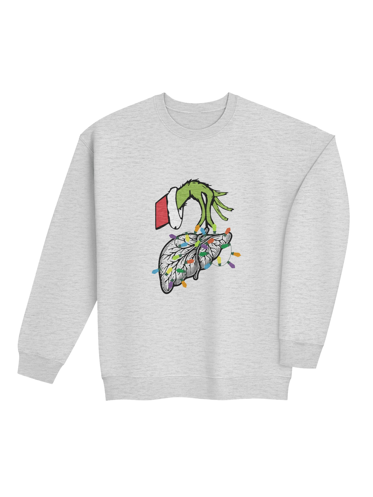Christmas Grinch Liver Crewneck Sweatshirt product image (24)