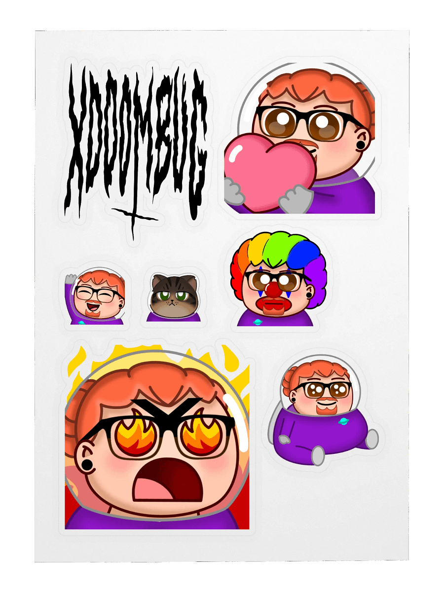 xDoomBug Sticker Sheet product image (3)