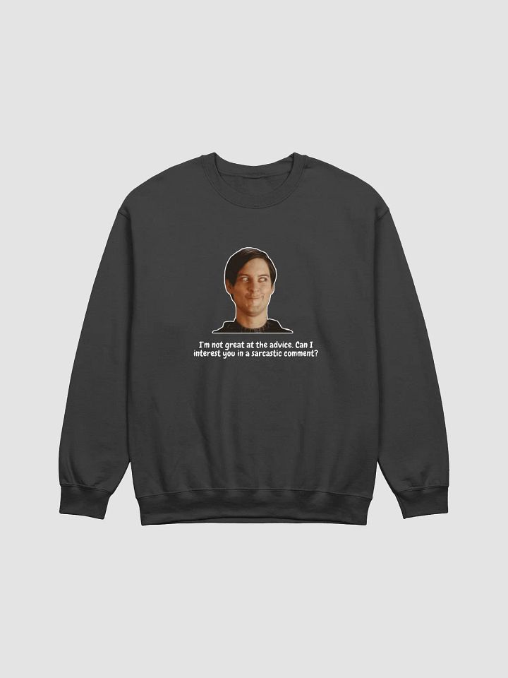 Meme Sarcastic Sticker Crewneck product image (1)