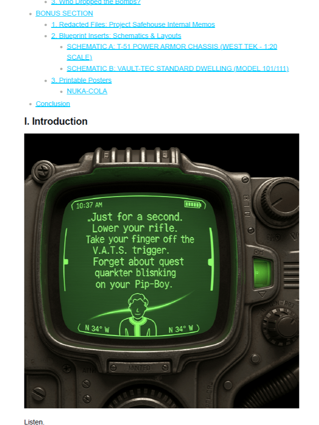 Fallout Archives: The Declassified Wasteland Compendium product image (2)