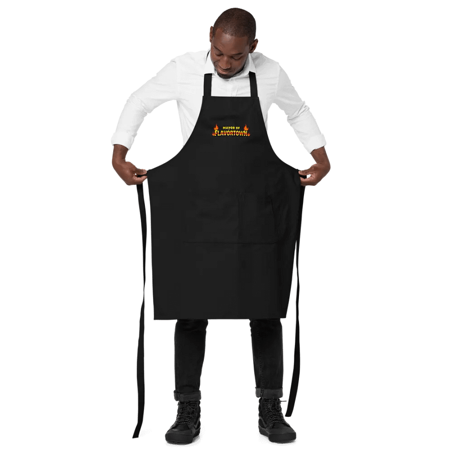 Flamin' Flavor Organic Cotton Apron product image (5)