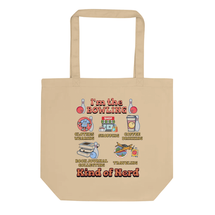 Im The Bowling Kind Of Nerd Eco Tote Bag product image (1)