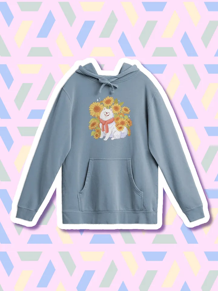 Samoyed Sunflower Hoodie product image (1)