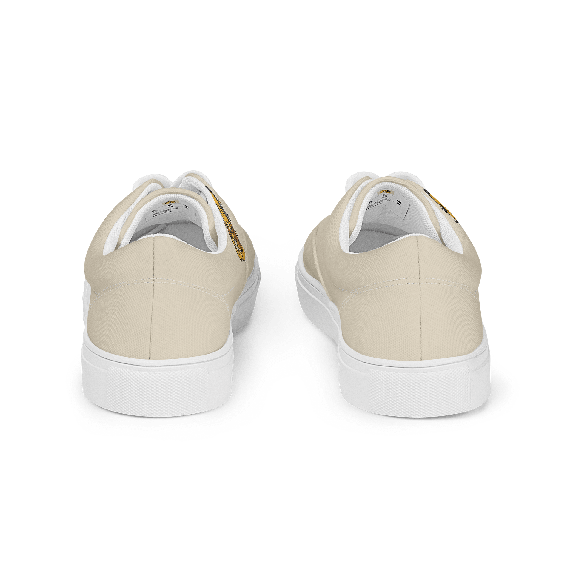 Playful Gamer Yellow Cartoon Canvas Shoes product image (4)