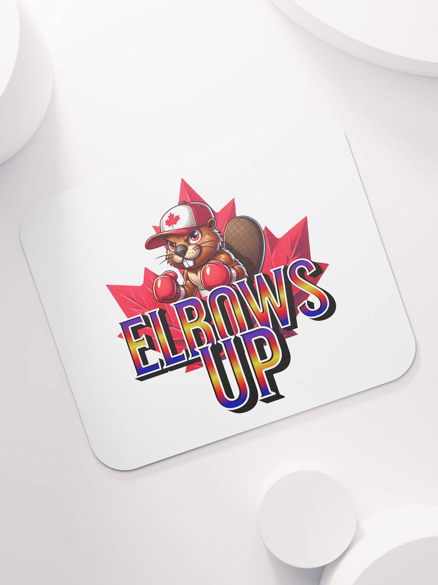 Elbow Up Maple Leaf Beaver Boxing Mauler Mouse Pad product image (5)