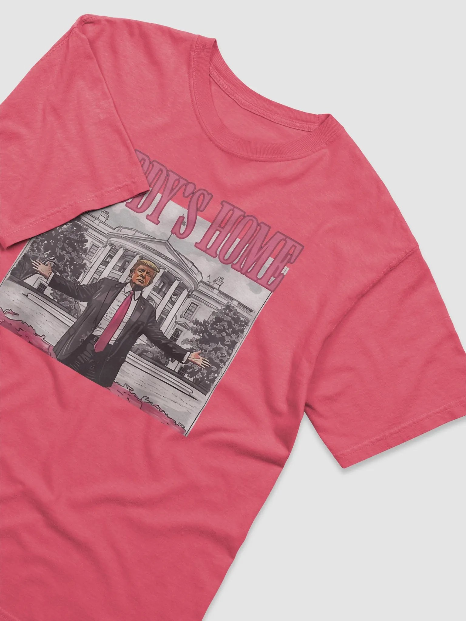 Daddy's Home White House Pink Trump 2024 T-Shirt product image (4)
