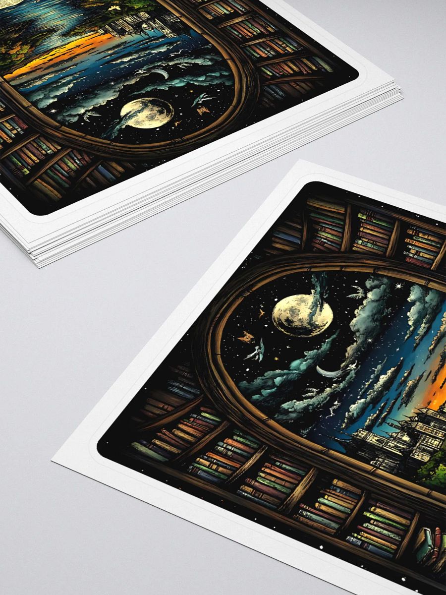 Reading Room With A View Sticker product image (4)