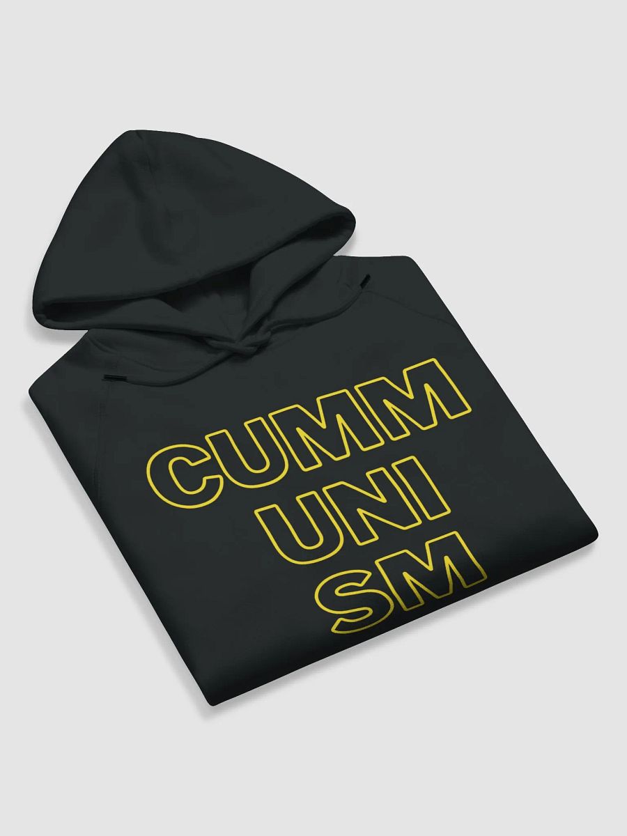 Cummunism Unisex (Eco Hoodie Yellow) - Dragos Comedy product image (2)