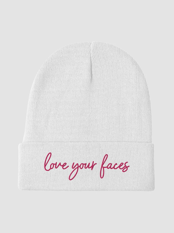 Love Your Faces - Embroidered Beanie product image (1)