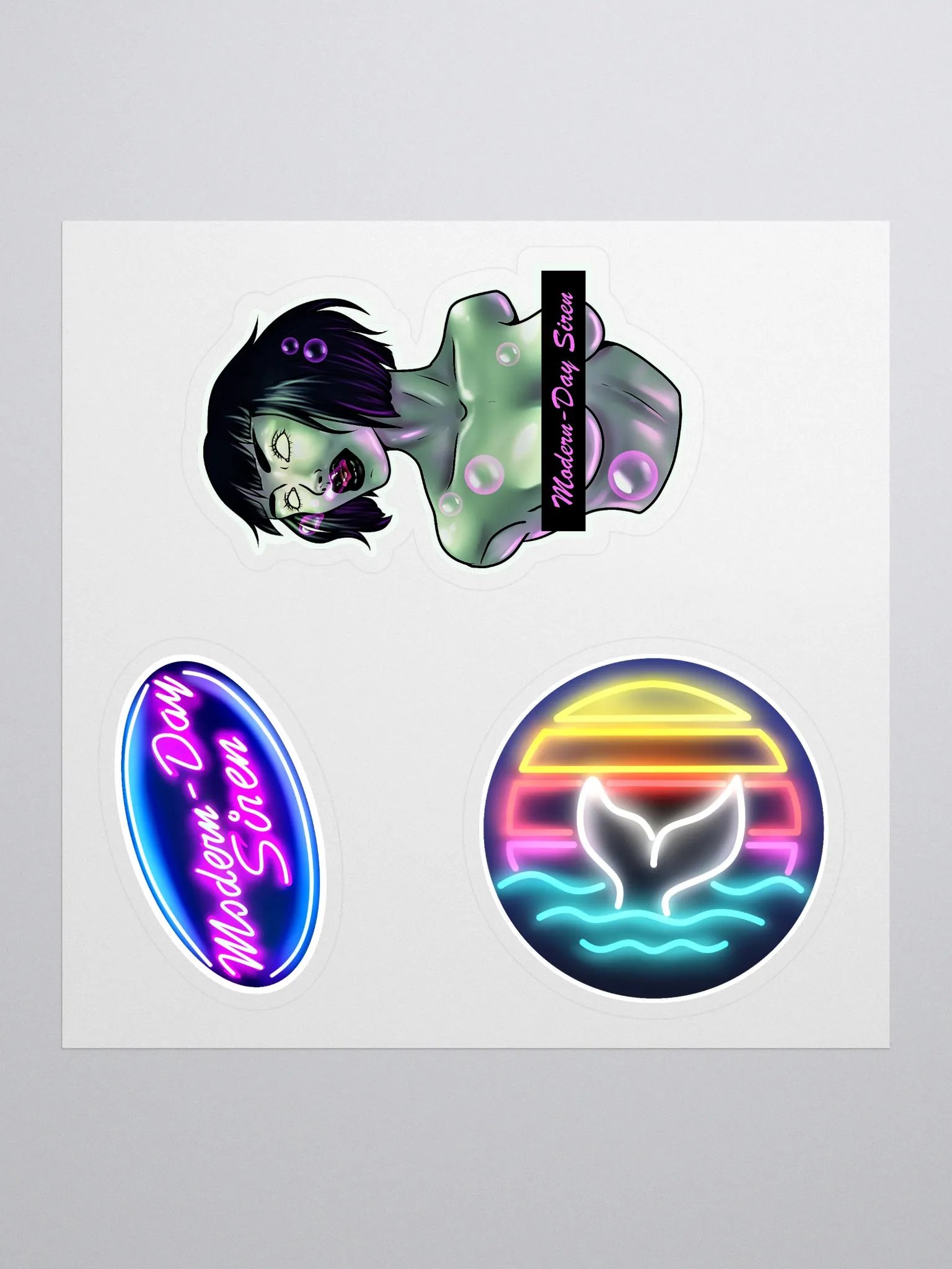 Modern-Day Siren Sticker set 1 product image (1)