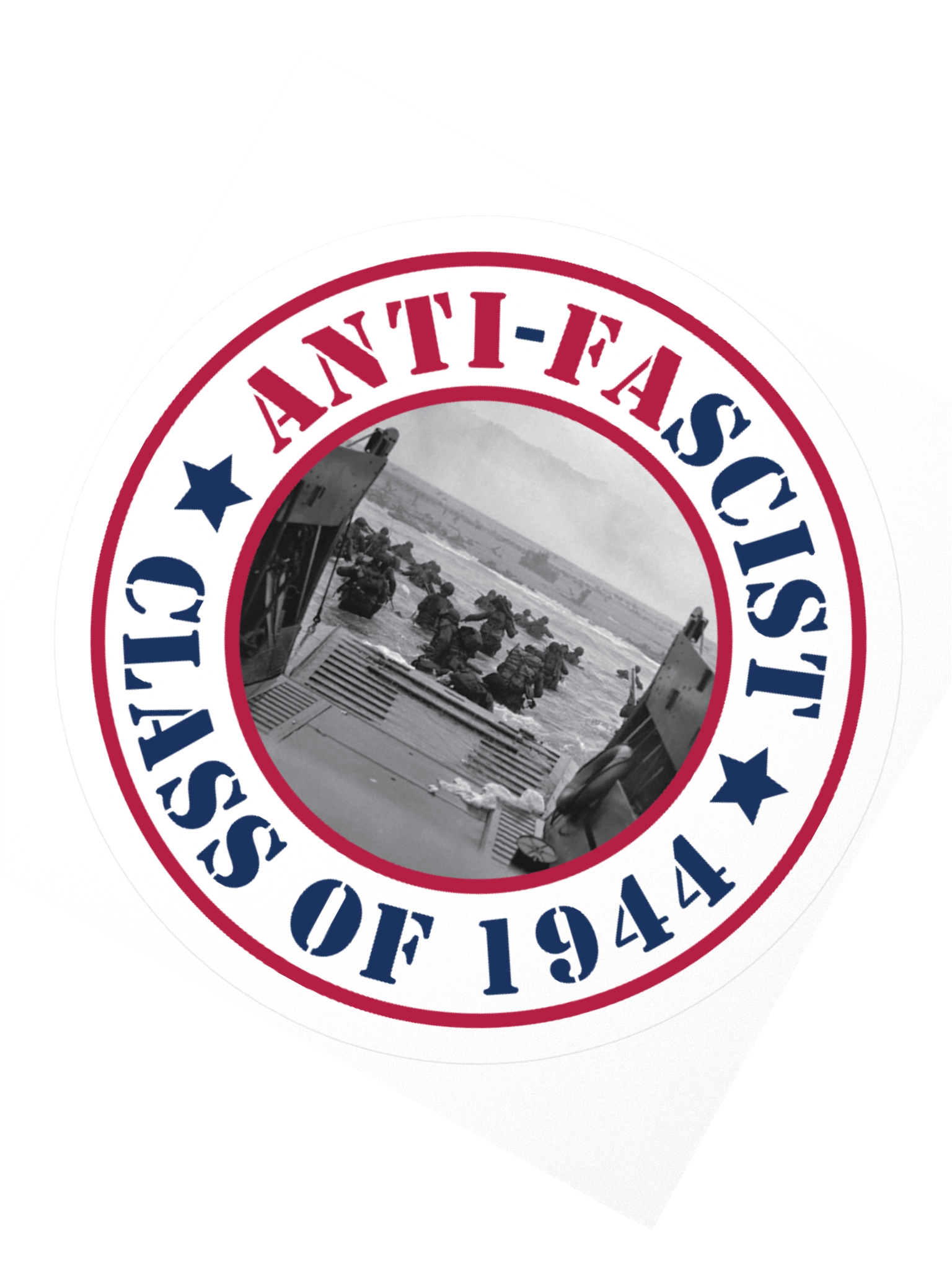Anti-Fascist - Class of 1944 Sticker product image (4)