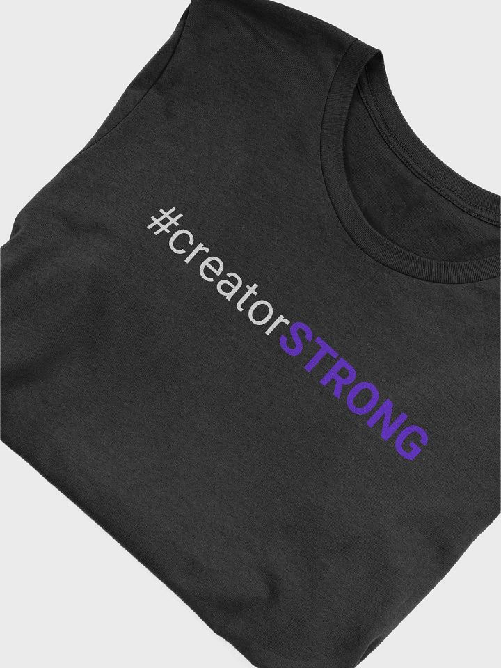 #creatorSTRONG - White & Purple product image (1)