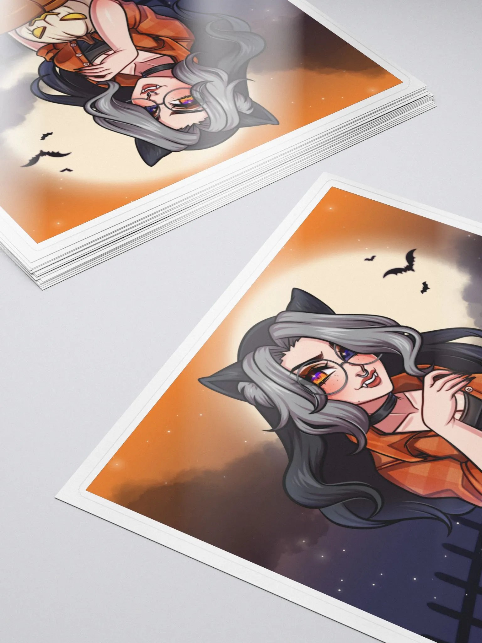 JaesCafe Halloween Babe Spooky BG Sticker! product image (5)