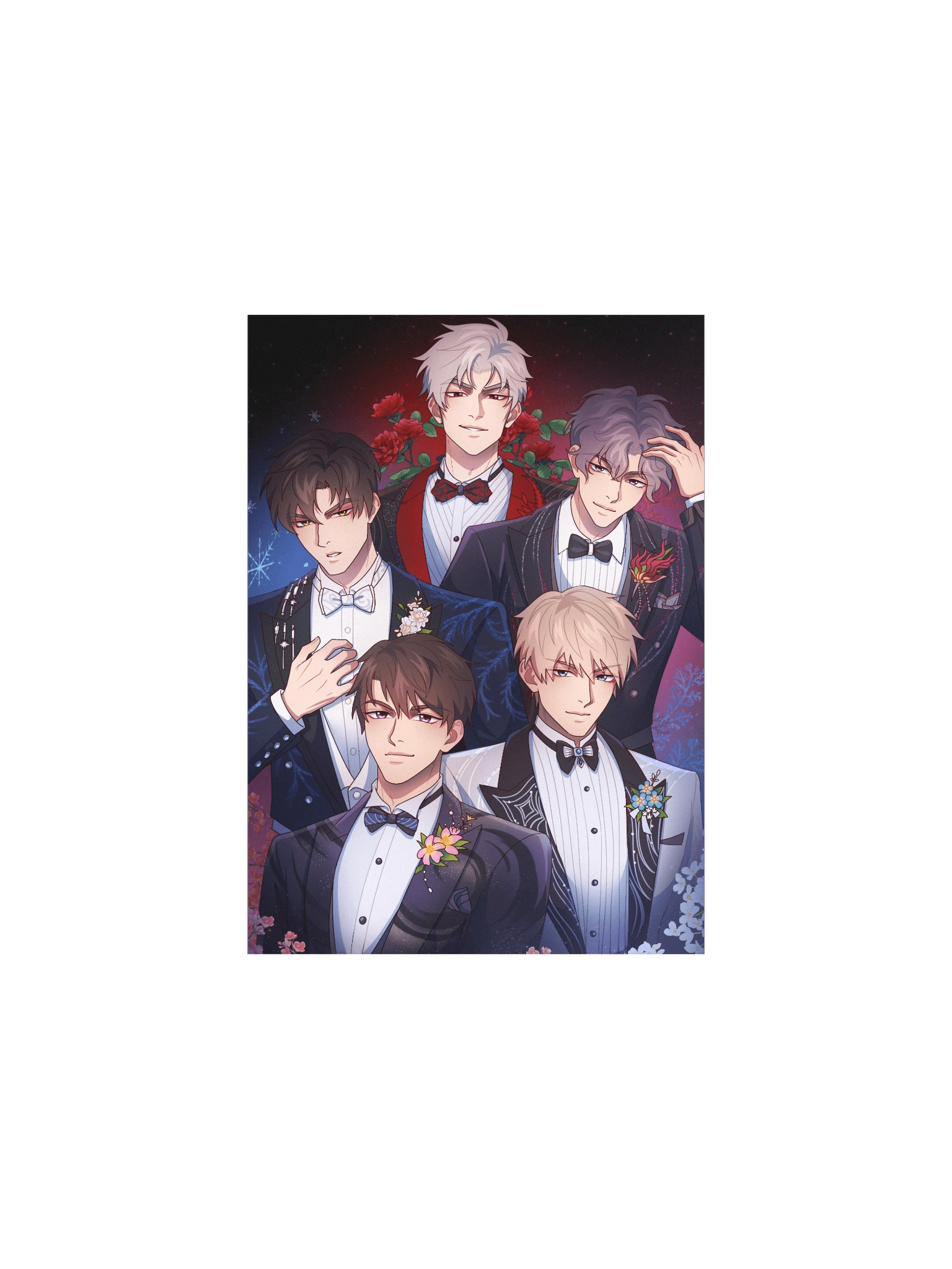 Love and Deepspace Wedding Print product image (1)