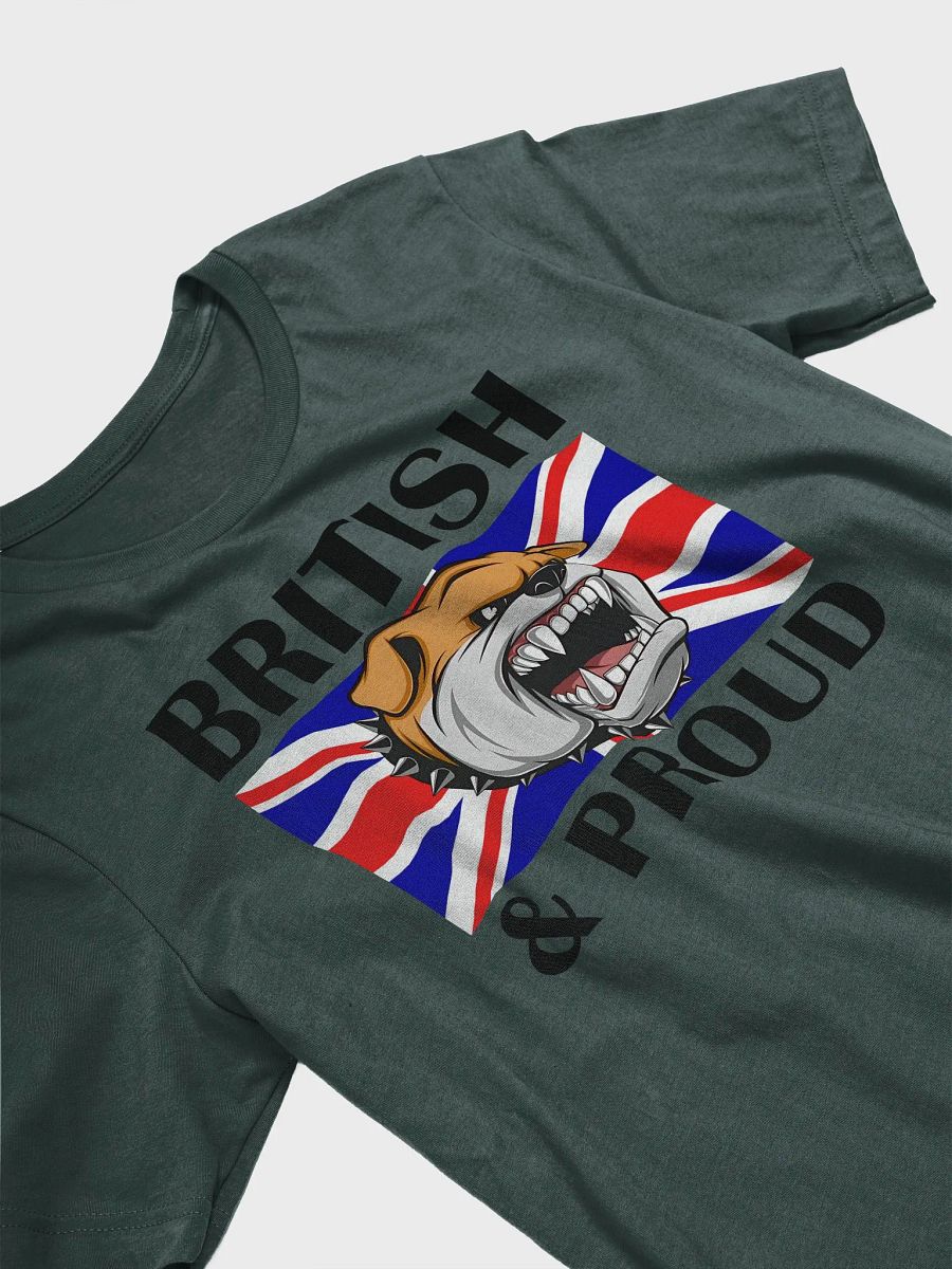 British & Proud Unisex Adult T-Shirt product image (5)