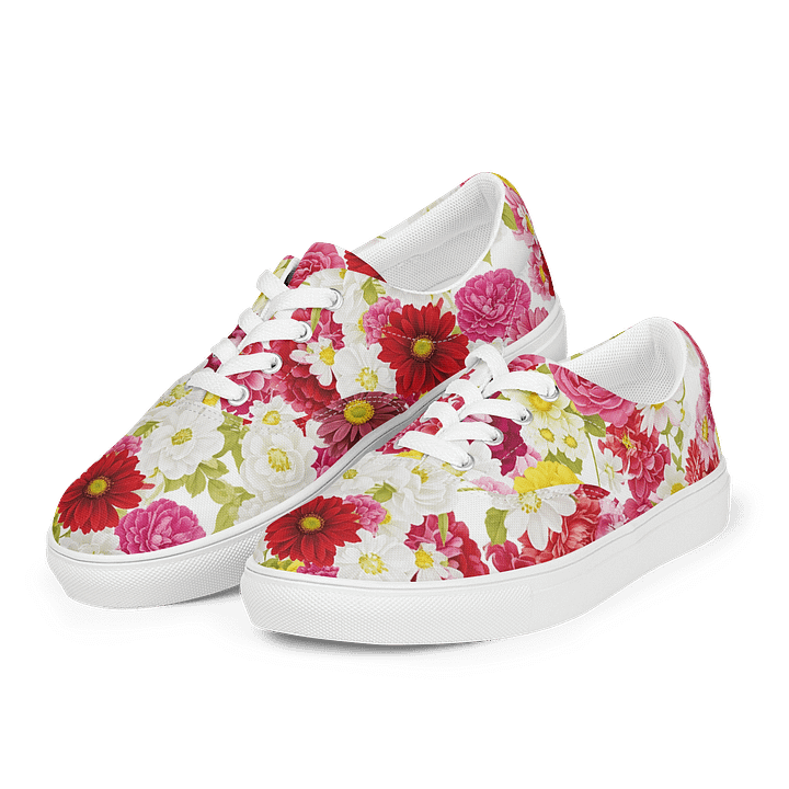 Blossom Burst Lace-Up Sneakers product image (1)