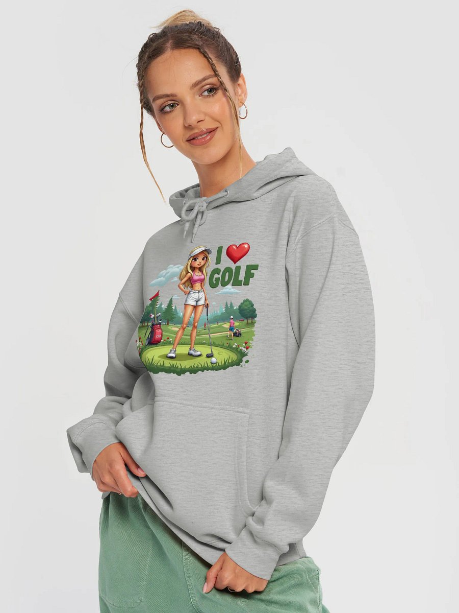 I ❤️ GOLF Unisex Premium Hoodie product image (9)