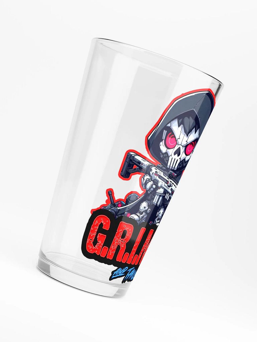 G.R.I.M.M. and Tails Shaker Pint Glass product image (6)
