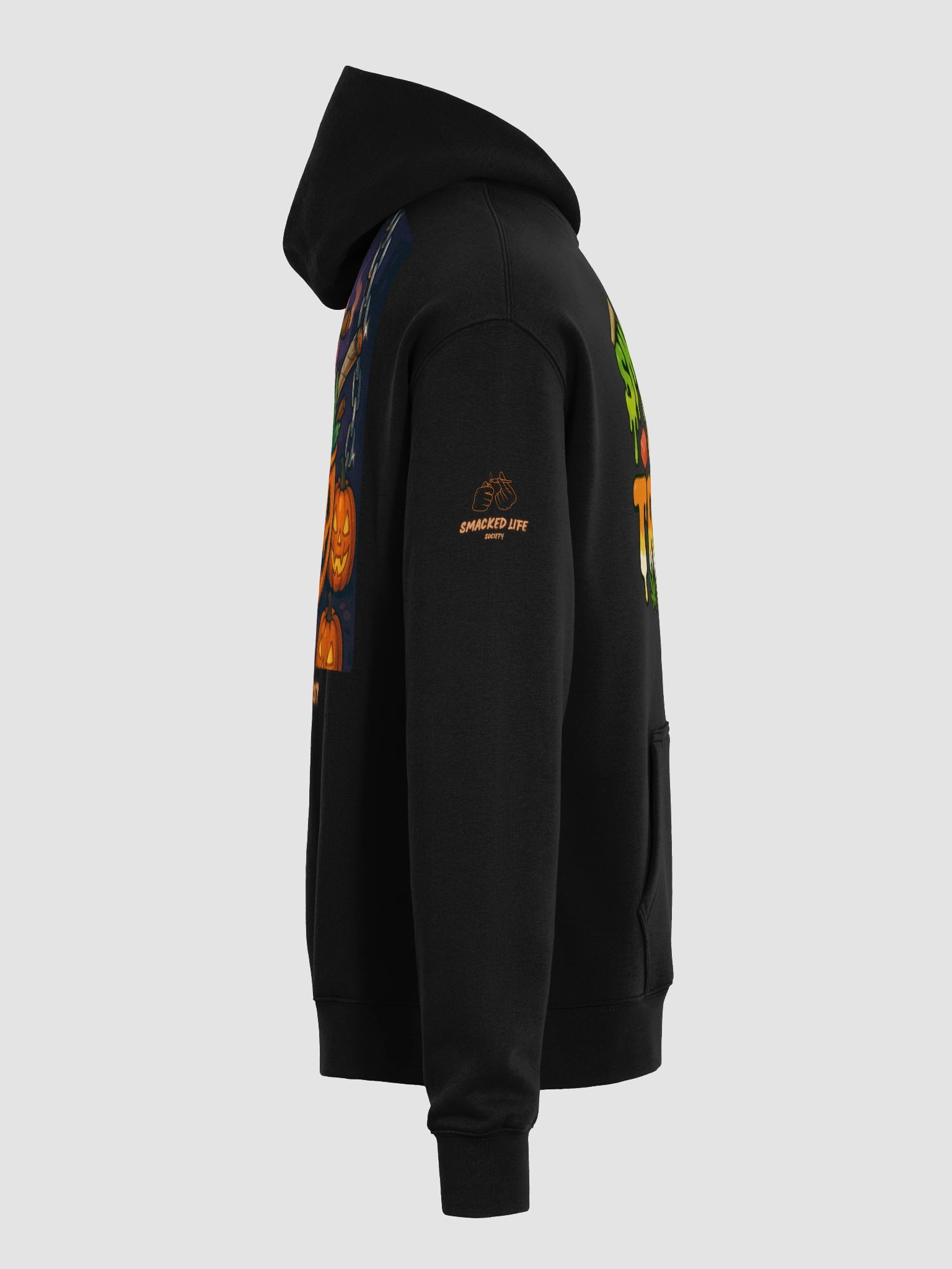 Smacked or Treat – Oversized Halloween Hoodie product image (27)