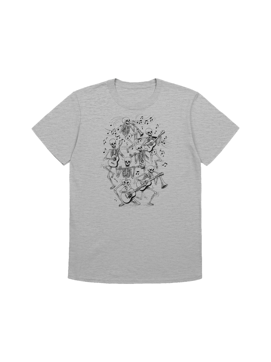 Skeleton Symphony Unisex T-Shirt product image (2)