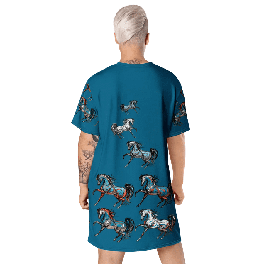 Prancing Arabian Tee Shirt Dress product image (9)