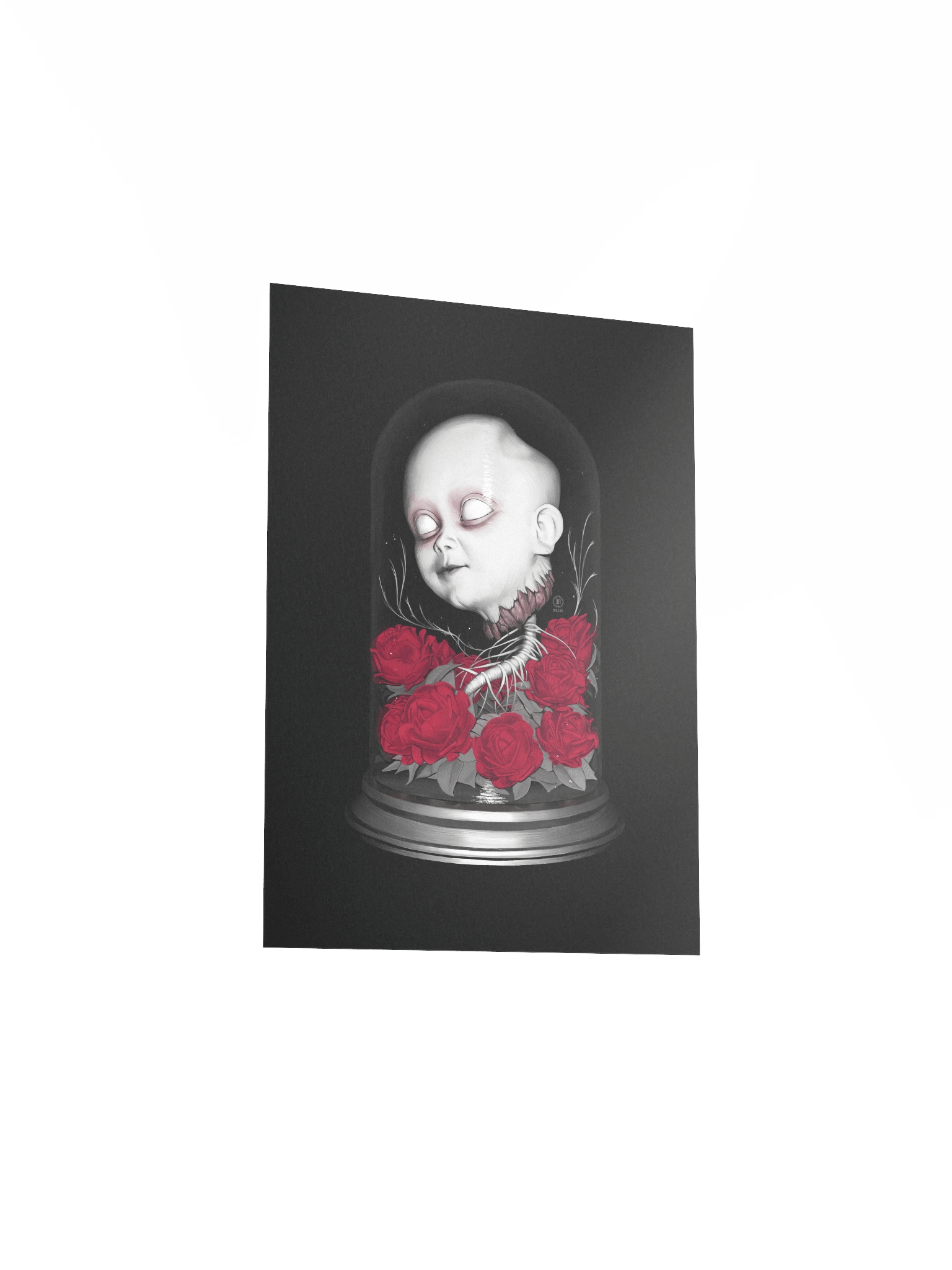 ROSES ARE RED, MYELIN IS WHITE PRINT product image (3)